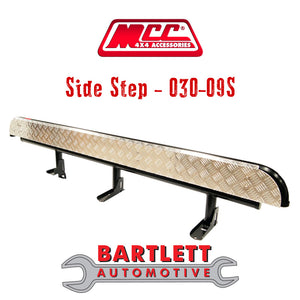 Mazda BT50 06-11 - MCC 4x4 Side Steps & Side Rails