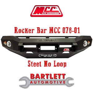 Mitsubishi Pajero Sport (QE) 16-Present - MCC 4x4 Rocker Bar Bullbar