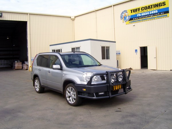 Nissan x hot sale trail bull bar