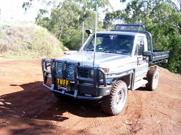Toyota LandCruiser 75 78 79 Series TUFF Bullbar Bartlett Auto