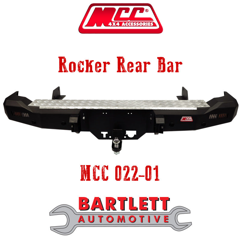 Nissan Navara D22 98-15 - MCC 4x4 Rear Bars – Bartlett Auto