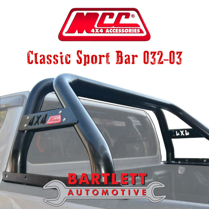 Isuzu D-Max 17-Present (Wide Body) - MCC 4x4 Sport Bar