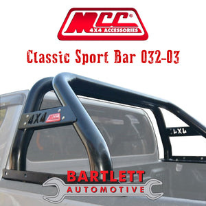Nissan Navara D40 05-15 (Groove Bumper) - MCC 4x4 Sport Bar