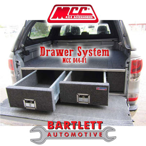 Nissan Navara D40 11-15 (Smooth Bumper) - MCC 4x4 Drawer System