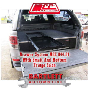 Nissan Navara D40 05-15 (Groove Bumper) - MCC 4x4 Drawer System