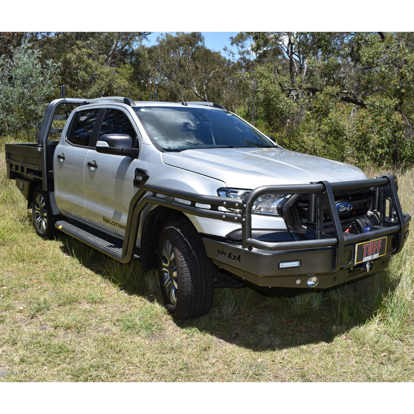 Ford Ranger - PX Mk II-Mk III TUFF Bullbar – Bartlett Auto